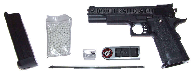 Полный комплект поставки пистолета Tokyo Marui Hi-CAPA 5.1 Government Model